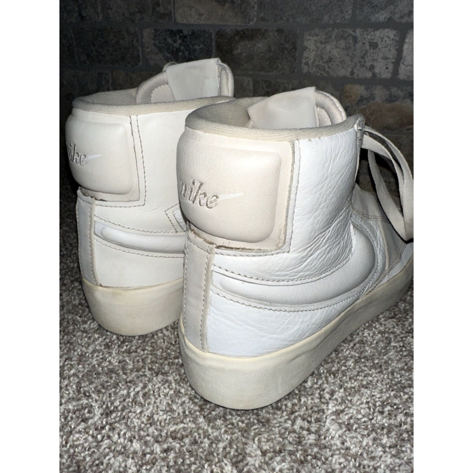 Nike Nike Blazer Mid Victory Summit White Cream Shoes Women's 7 Size M / US 6-8 / IT 42-44 - 4 Thumbnail