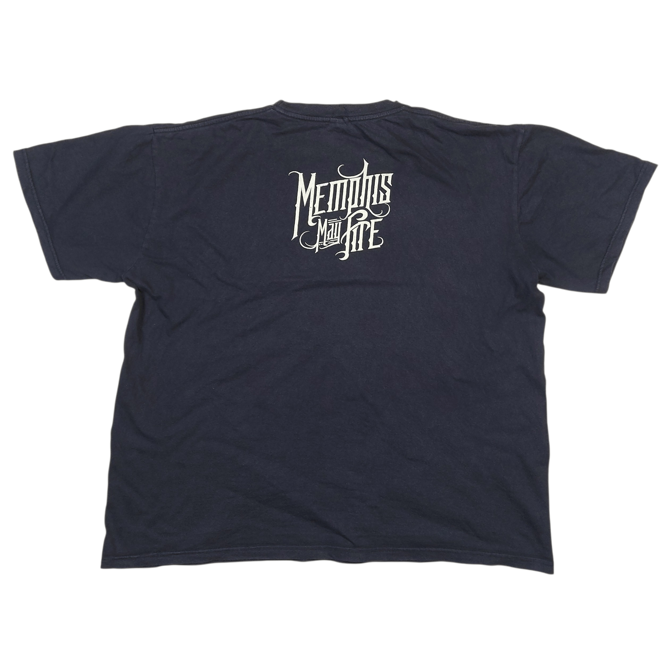 Band Tees 2011 Memphis May Fire Band The Hollow Metalcore Bootleg TEE Size US XL / EU 56 / 4 - 3 Thumbnail