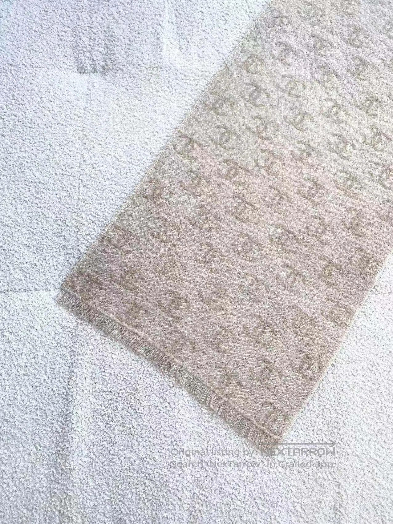 Chanel Chanel 24b Full printed logo scarf| Size ONE SIZE - 3 Thumbnail