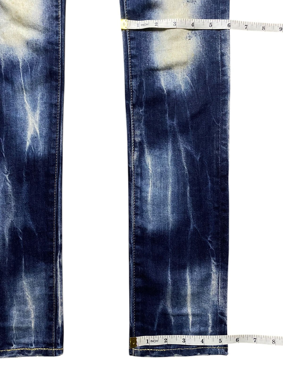 Other Vintage Westwood Thunder Wash Distressed Skinny Jeans Size US 28 / EU 44 - 15 Thumbnail
