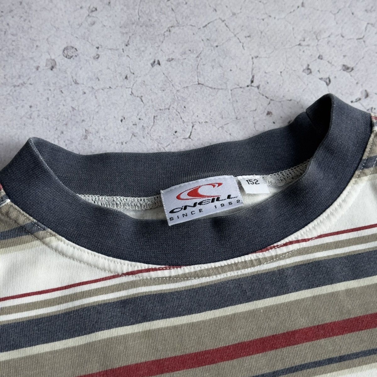 O'Neill VINTAGE Y2K O’NEILL STRIPED SURF TEE Size US M / EU 48-50 / 2 - 4 Thumbnail