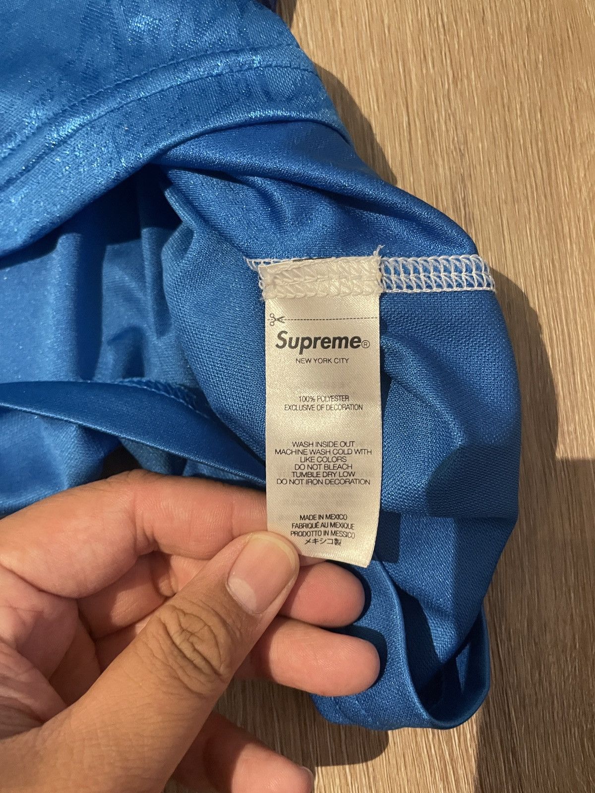 Supreme Supreme Jacquard Soccer Jersey Size US L / EU 52-54 / 3 - 3 Thumbnail