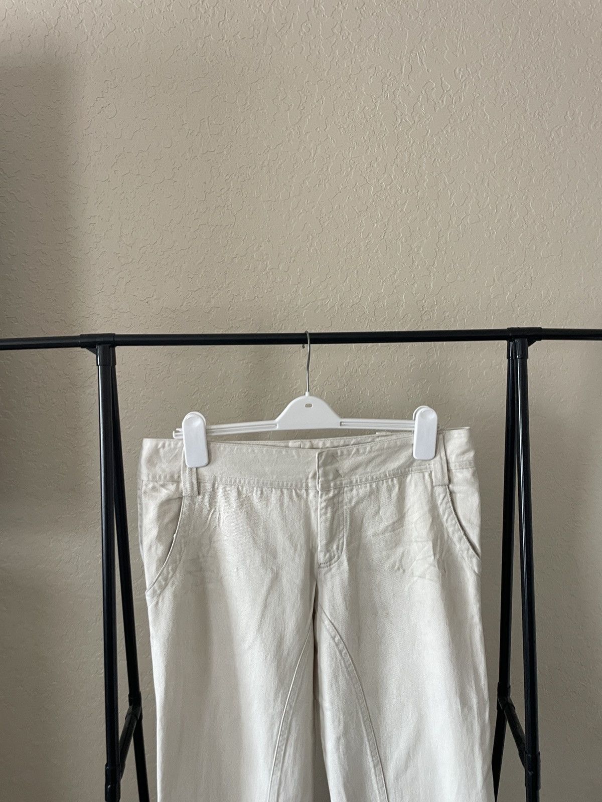 Costume National Cotton Distressed pants Size US 34 / EU 50 - 2 Thumbnail
