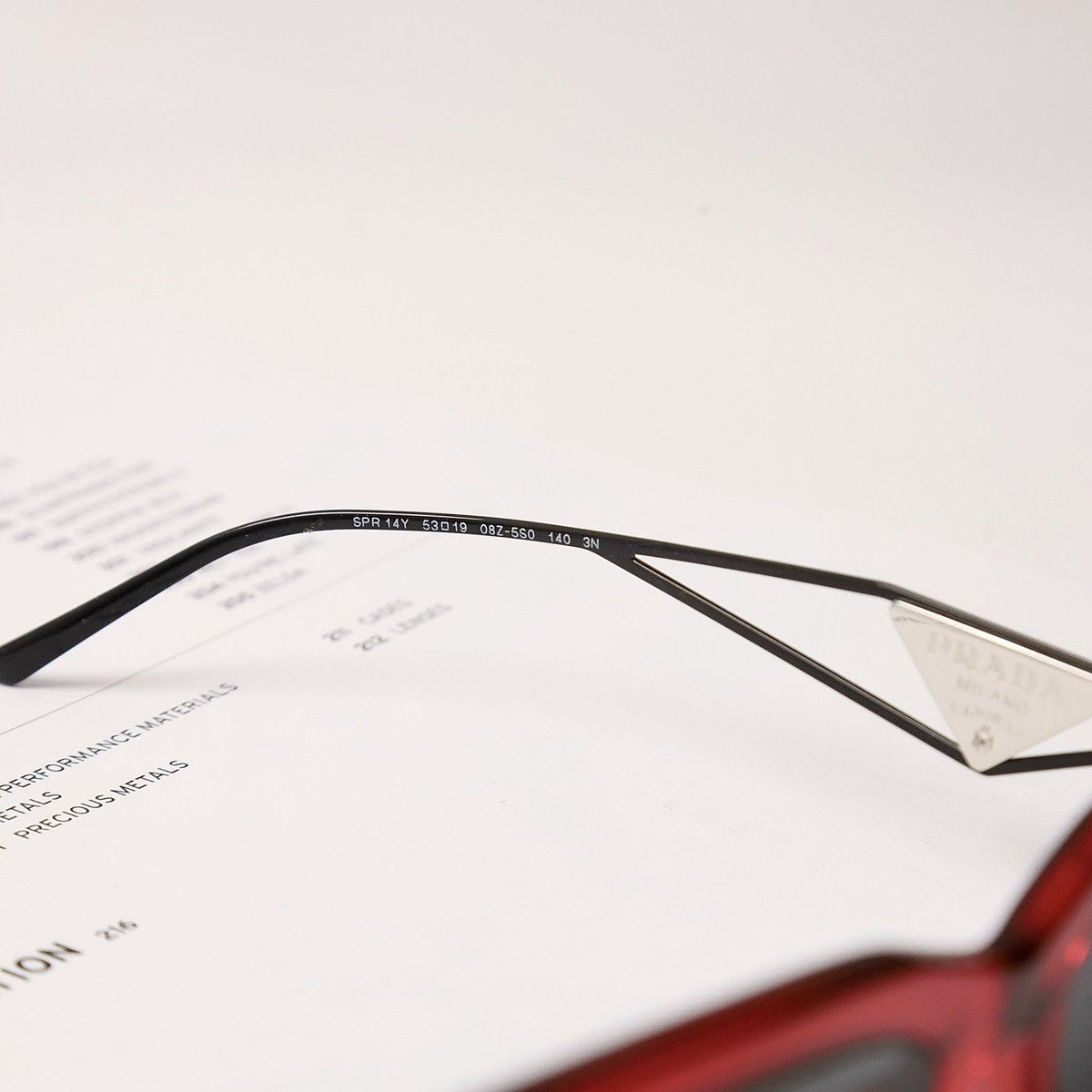 Prada PRADA 0PR 14YS SUNGLASSES Size ONE SIZE - 5 Thumbnail
