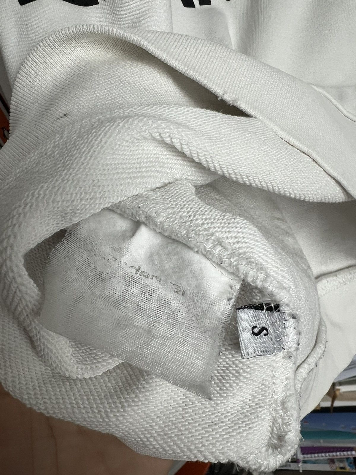 Alexander Wang × Designer Alexander Wang center logo sweatshirt S designer baggy boxy Size US S / EU 44-46 / 1 - 5 Thumbnail