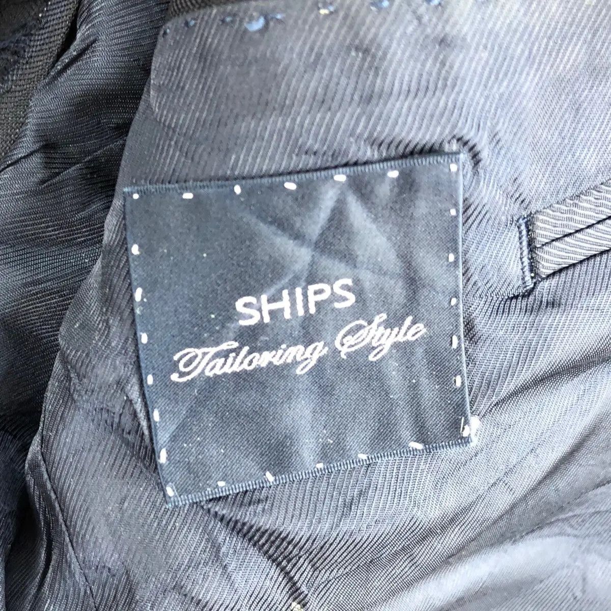 Loro Piana × SHIPS Vtg LORO PIANA x SHIPS 3 Silk Air 2 Button Striped Blazer Size 36R - 9 Thumbnail