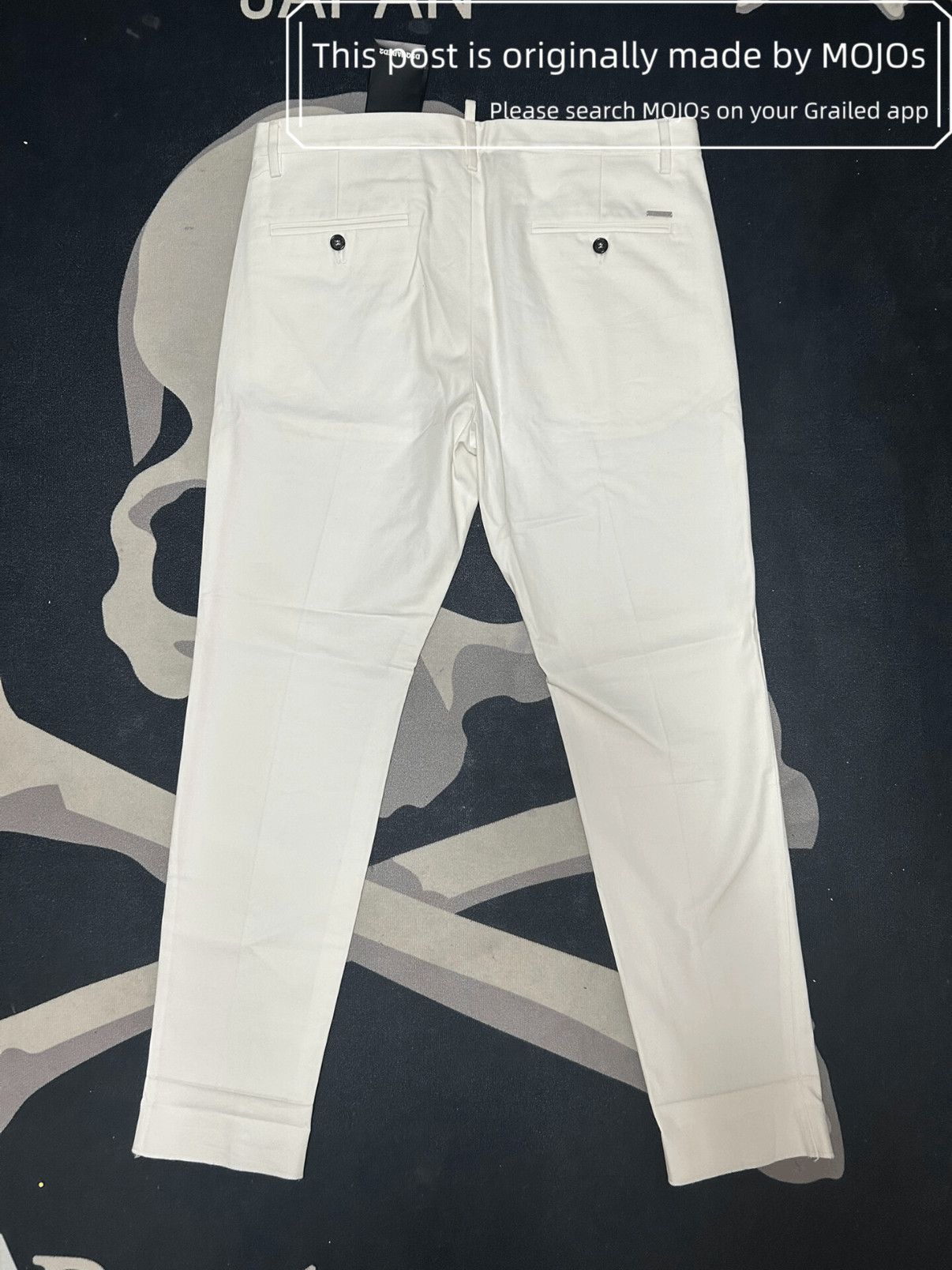 Dsquared2 Sz 48 Dsquared2 Pink Stripe White Pants mojos144019 Size US 32 / EU 48 - 3 Thumbnail