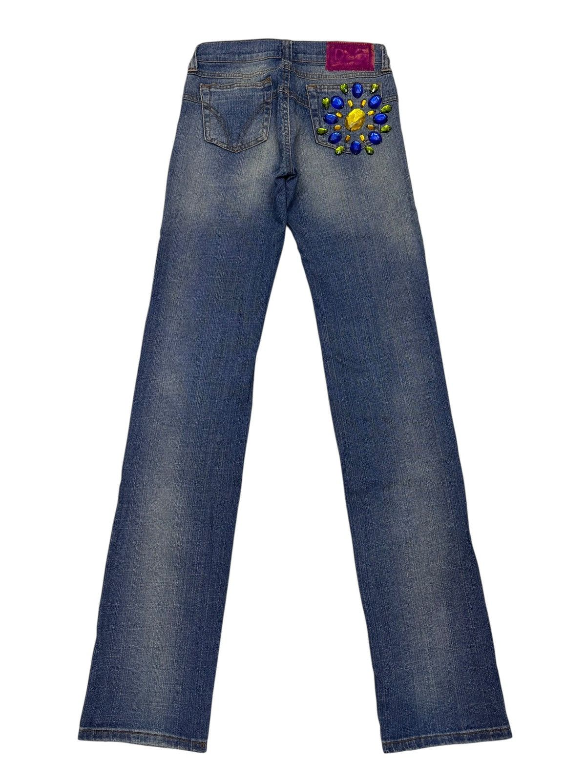 Dolce & Gabbana 🇮🇹 D&G Japan Market Skinny Denim Jeans Size 25" / US 0 / IT 36 - 7 Thumbnail