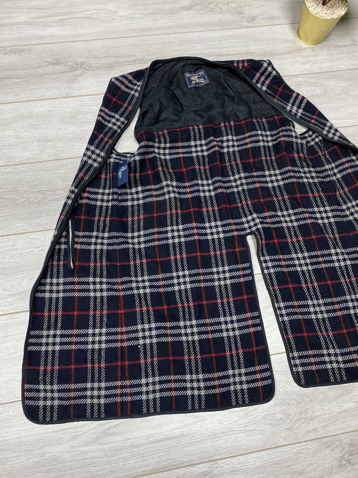 Burberry Burberry vintage trench jacket dark nova check blue Size US M / EU 48-50 / 2 - 11 Thumbnail