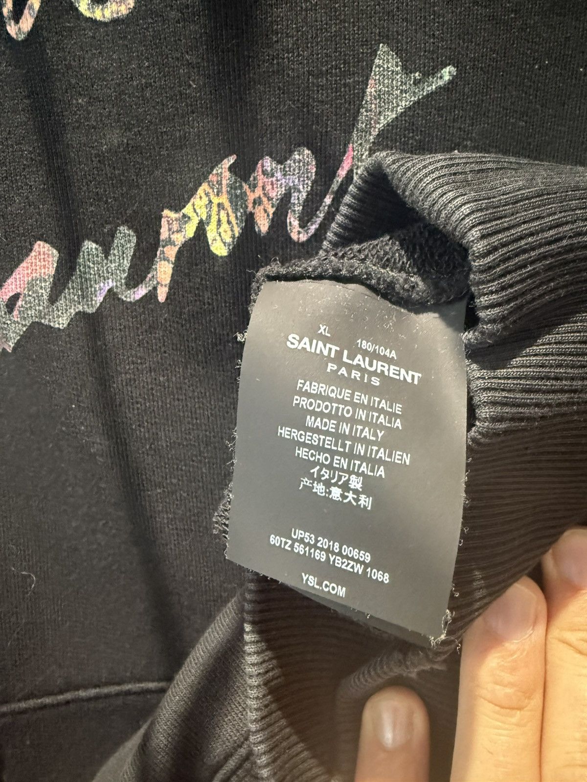 Saint Laurent Paris Saint laurent paris Size US XL / EU 56 / 4 - 3 Thumbnail