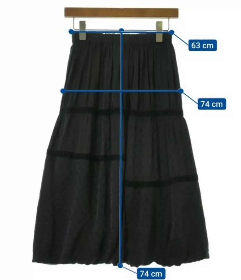 Other Comme Des Garcons size XS Knee-length skirt lady Size 24" / US 00 / IT 34 - 7 Thumbnail