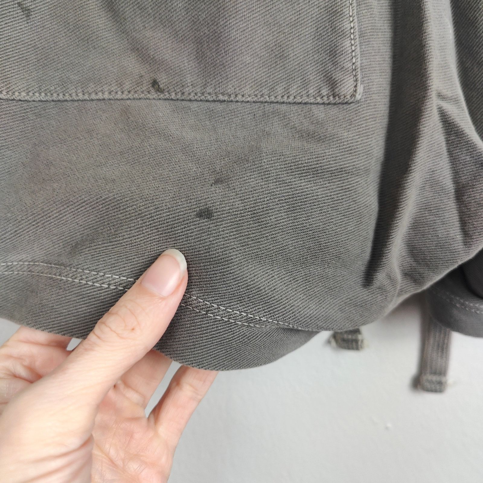 James Perse James Perse Sweat Shorts Womens Medium 2 Gray Cotton Size 29" - 5 Thumbnail