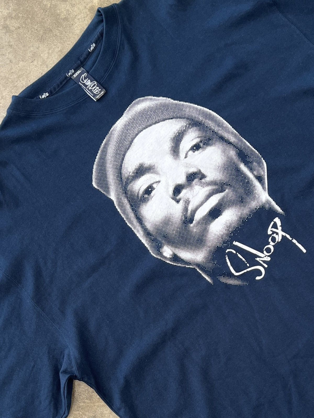 Rap Tees Vintage Snoop Dogg Clothing Company Portrait Tee XXXL Size US XXL / EU 58 / 5 - 1 Thumbnail