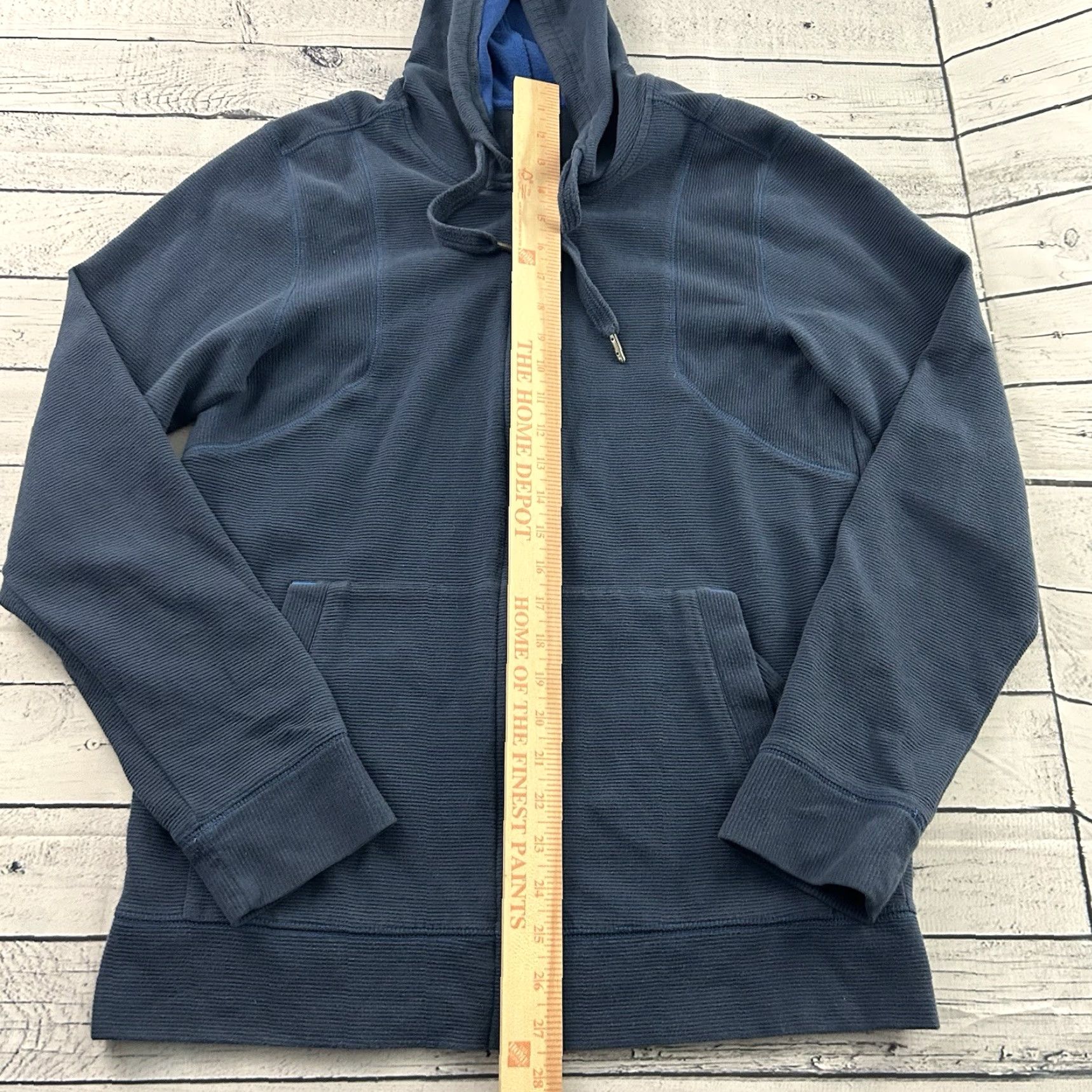 Prana PrAna Full Zip Hooded Lightweight Sweatshirt Men M Blue Shirt Mens Full Zip Sweatshirt Blue Size US M / EU 48-50 / 2 - 3 Thumbnail