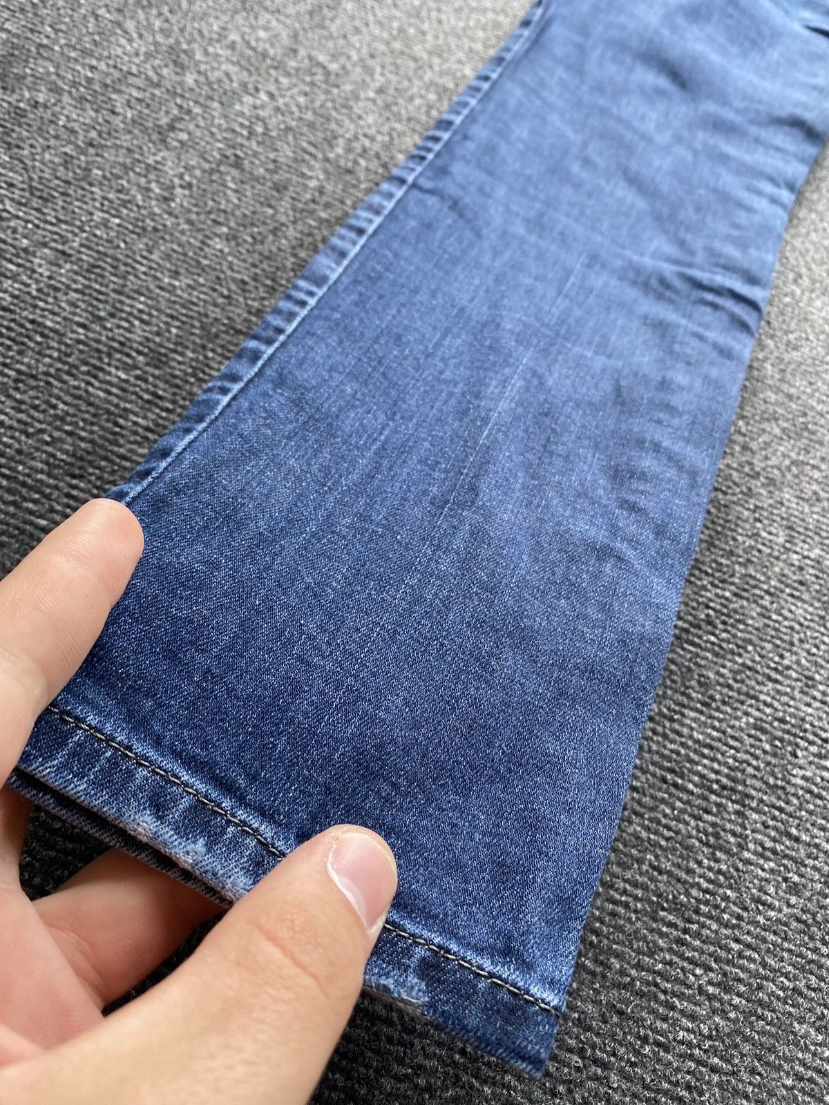 Diesel 🔥Opium Punk Diesel francy blue jeans women 28 alt goth emo Size 28" / US 6 / IT 42 - 16 Thumbnail