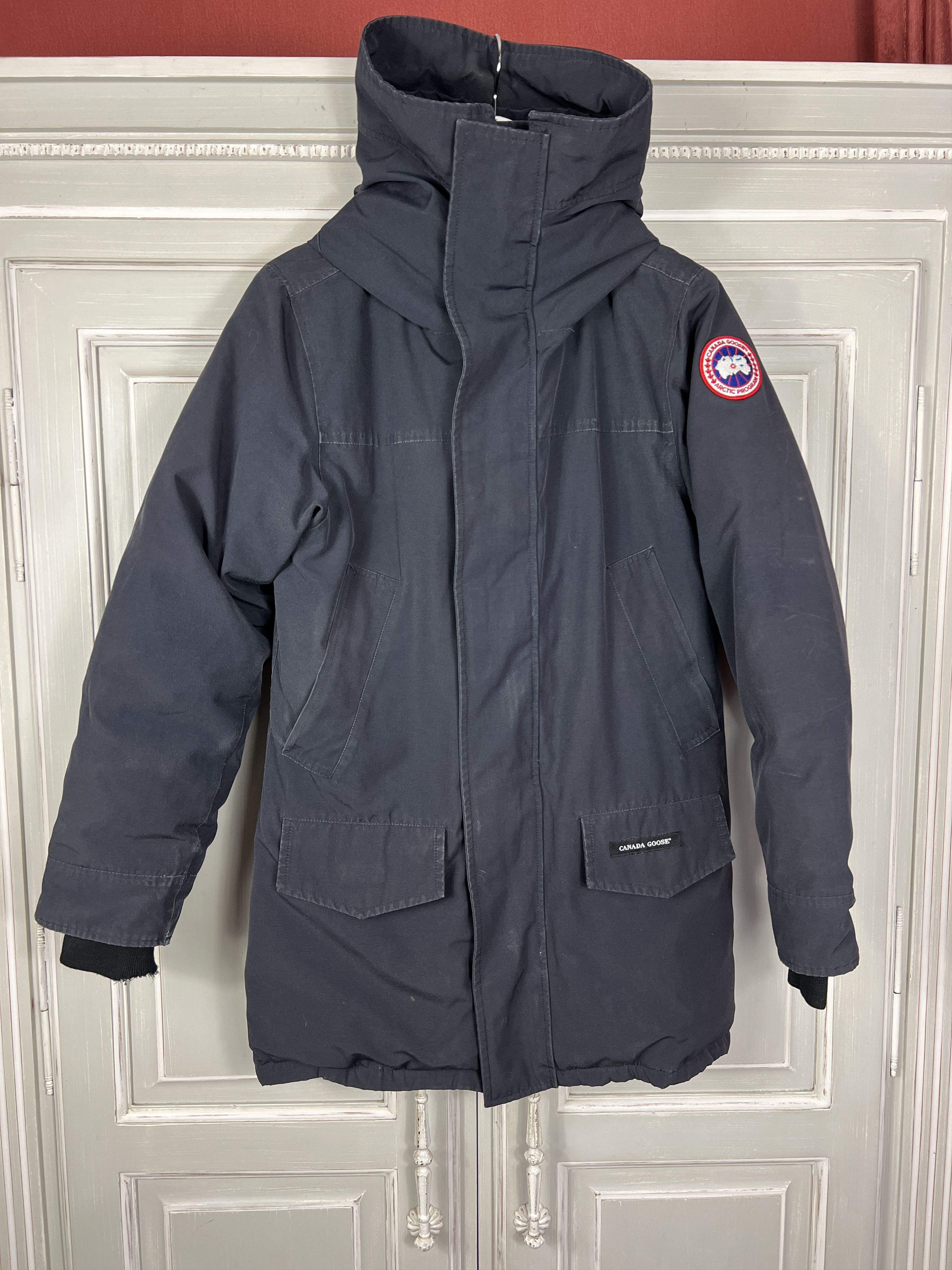 image of Canada Goose Expedition Jacket Parka in Navy, Men's (Size XS)