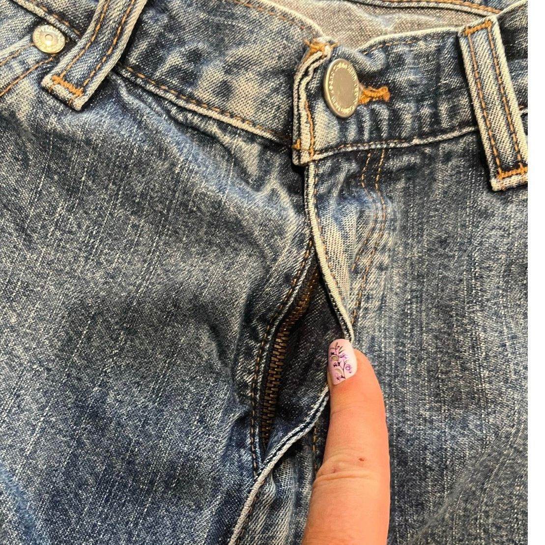 Calvin Klein Calvin Klein Jeans High Rise Shorts Denim Cotton Blue Sz 12 Size 34" / US 12 / IT 48 - 3 Thumbnail