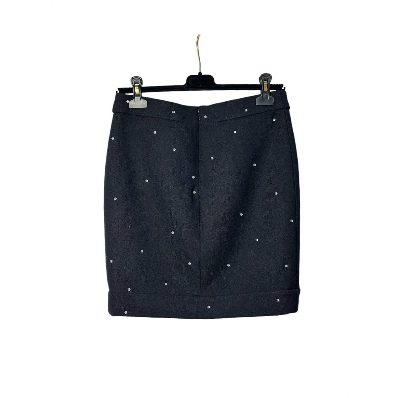 Chanel Chanel Mini Crystal Embellishment Skirt Sz.38 Size 27" / US 4 / IT 40 - 8 Thumbnail