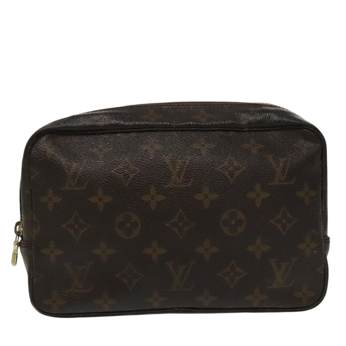 Louis Vuitton Trousse De Toilette Brown Canvas Clutch Bag (Pre-Owned) Size ONE SIZE - 1 Thumbnail