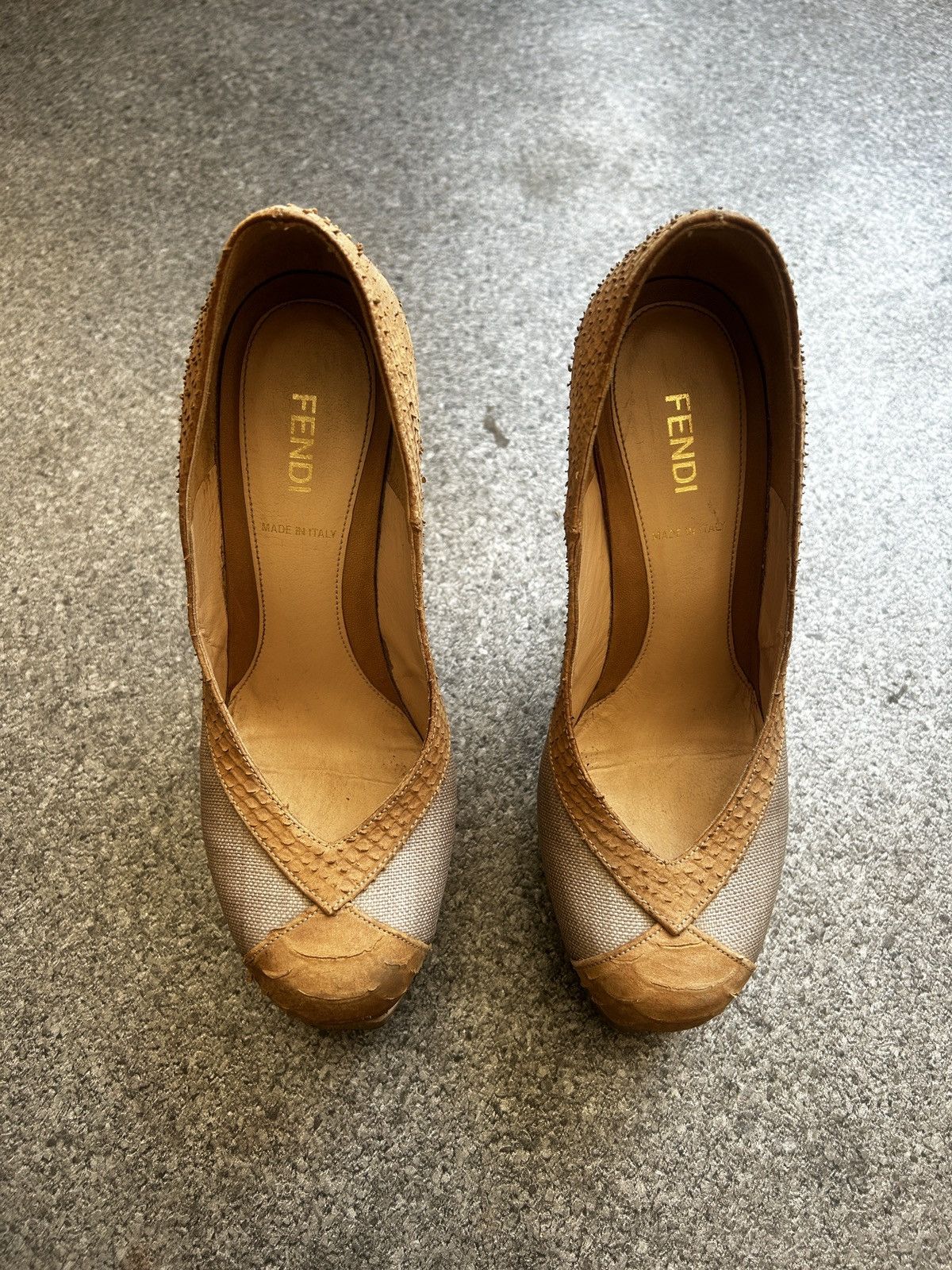 Fendi FENDI High Heels Sandals Size US 5.5 / IT 35.5 - 2 Thumbnail