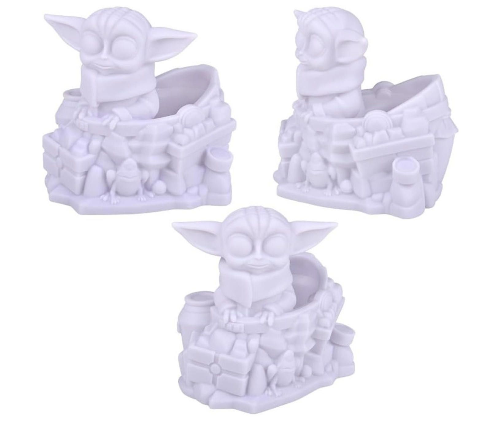 Disney Star Wars Mandalorian Baby Yoda Design A Planter Mandalorian Size ONE SIZE - 5 Thumbnail