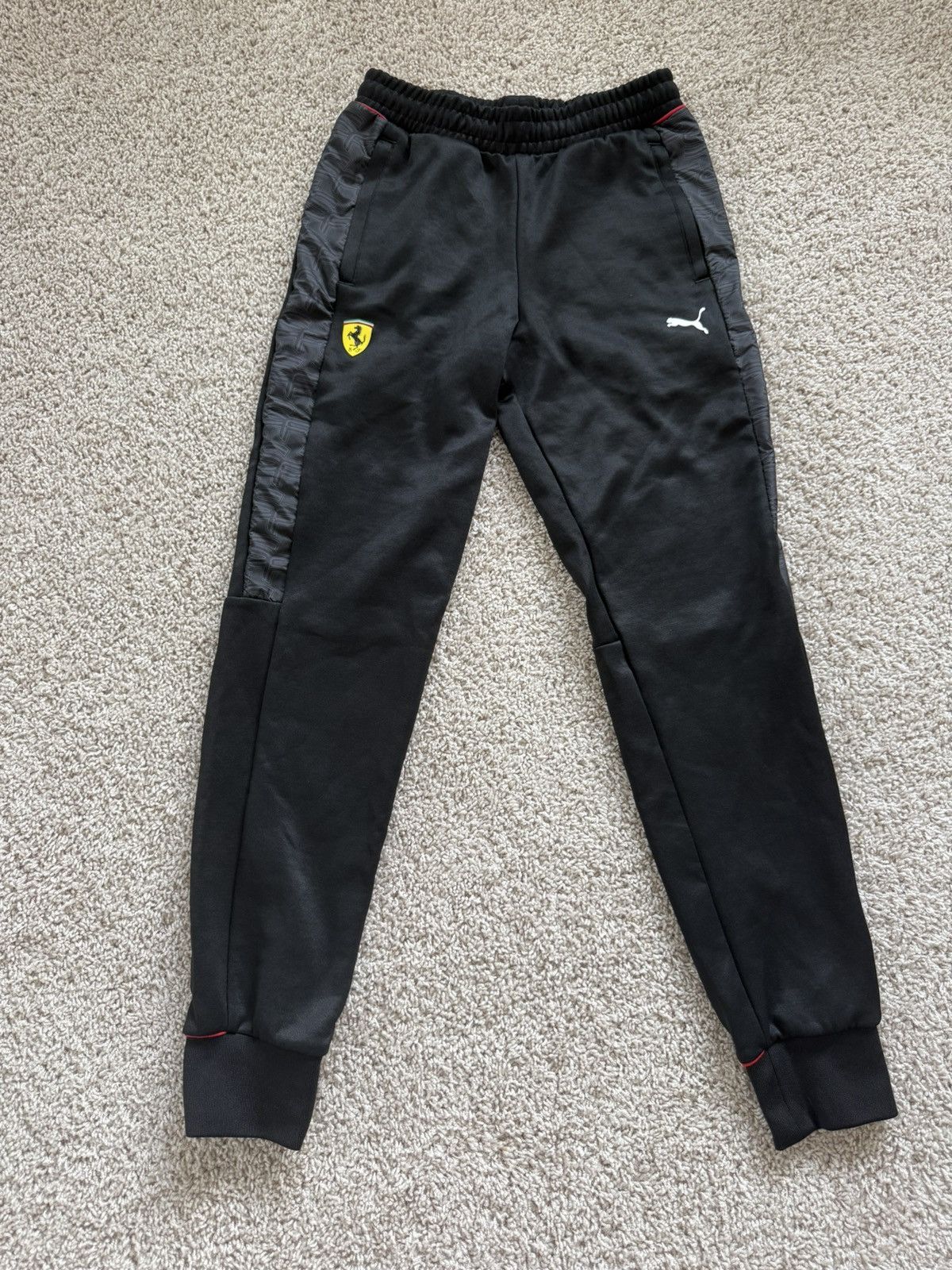 Ferrari × Puma Ferrari Logo Sweatpants Size US 30 / EU 46 - 1 Thumbnail