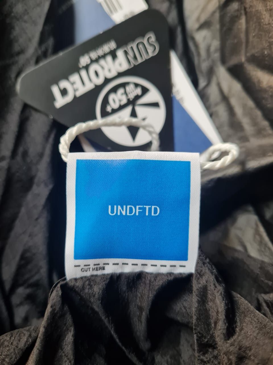 Undefeated UNDEFEATED WINDBREAKER BLACK Size US L / EU 52-54 / 3 - 6 Thumbnail