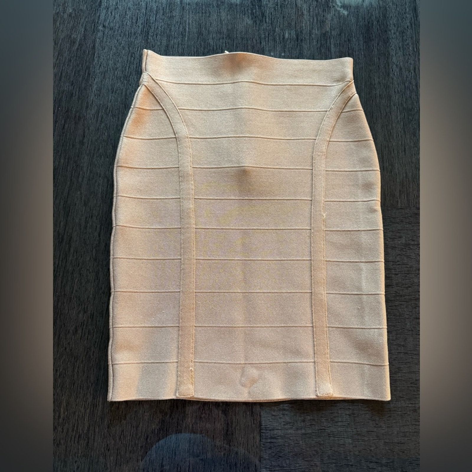 Guess Guess Elegant Tan Bandage Skirt size XS Size 26" / US 2 / IT 38 - 6 Thumbnail