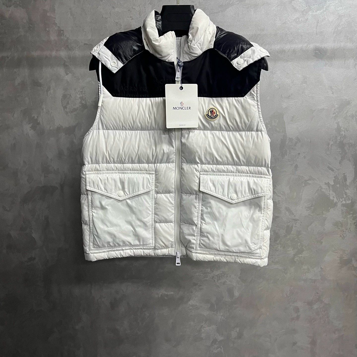 Moncler moncler hooded color-blocked vest for men Size US S / EU 44-46 / 1 - 1 Thumbnail