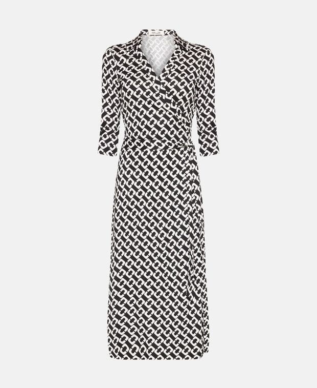 Diane von Furstenberg Silk dress Size 4XL / US 24-26 - 1 Thumbnail