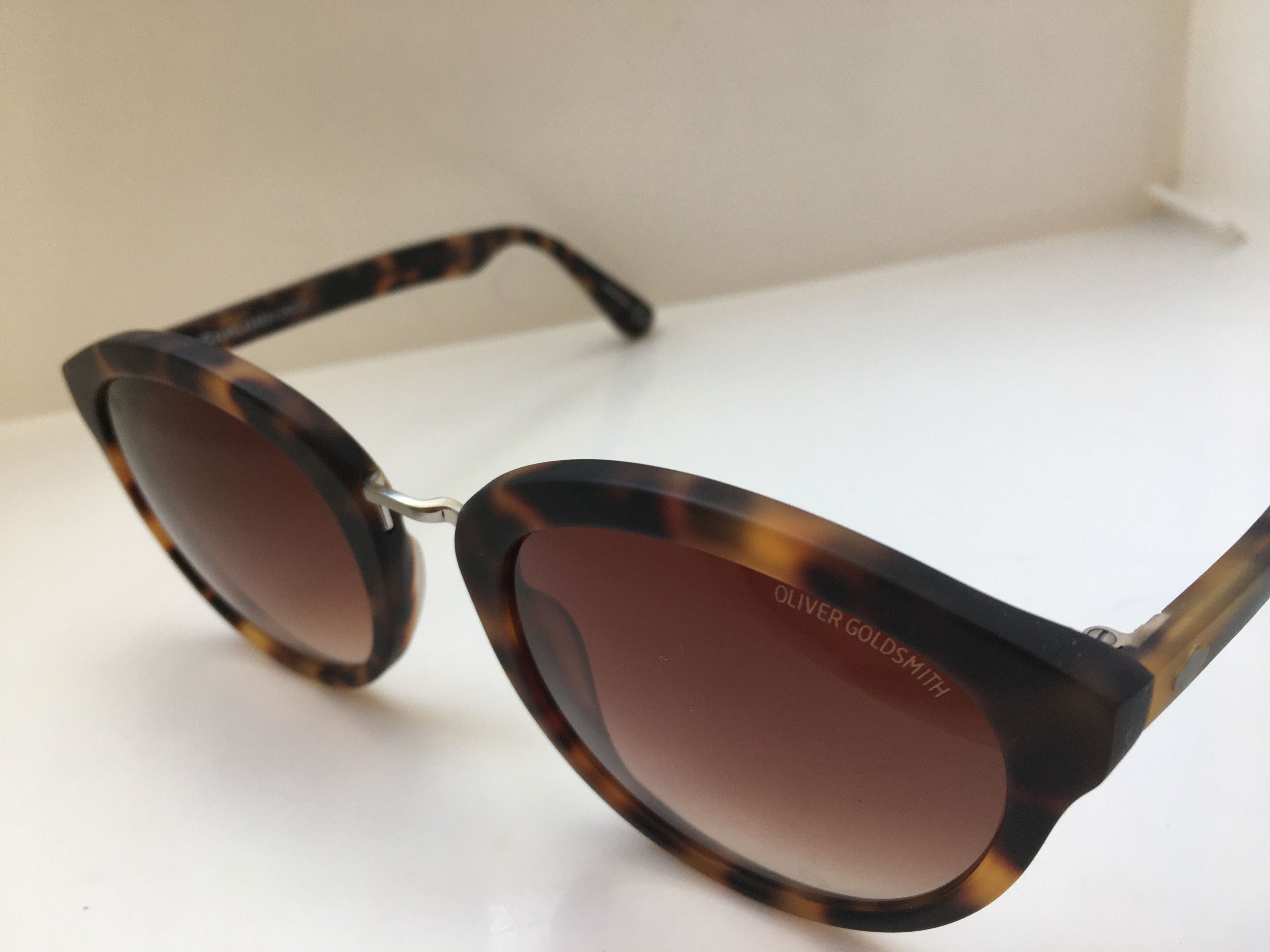 Other Oliver Gold Smith Matte Leopard Sunglasses Frame Size ONE SIZE - 3 Thumbnail