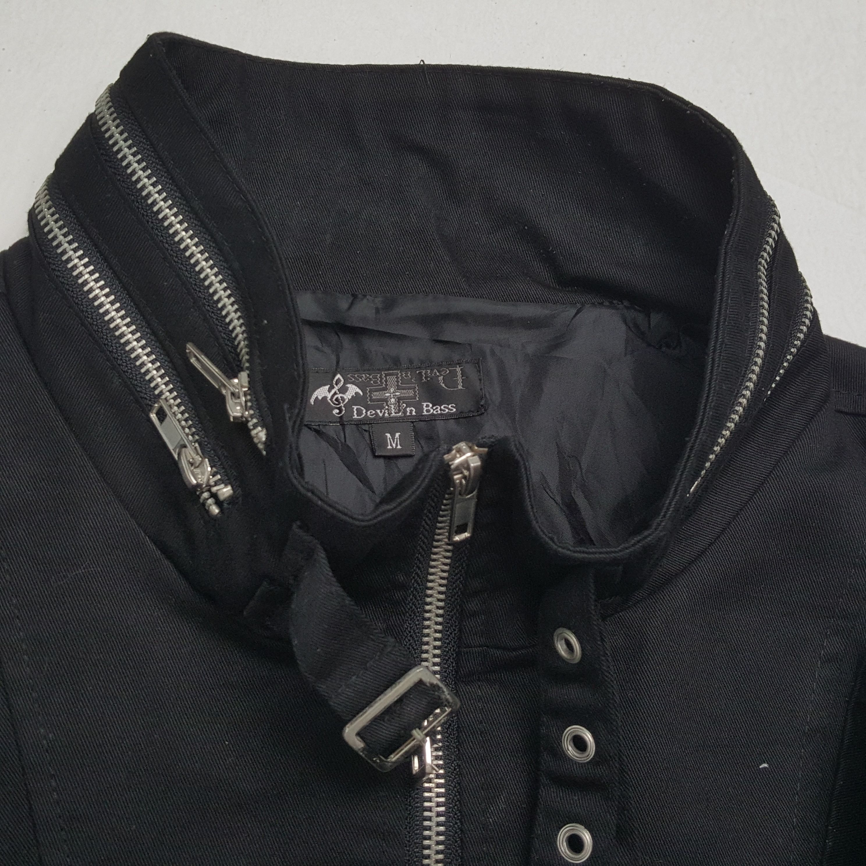 Vintage Rock Punk Style Custom Art Skull Design Jacket Size US XS / EU 42 / 0 - 10 Thumbnail