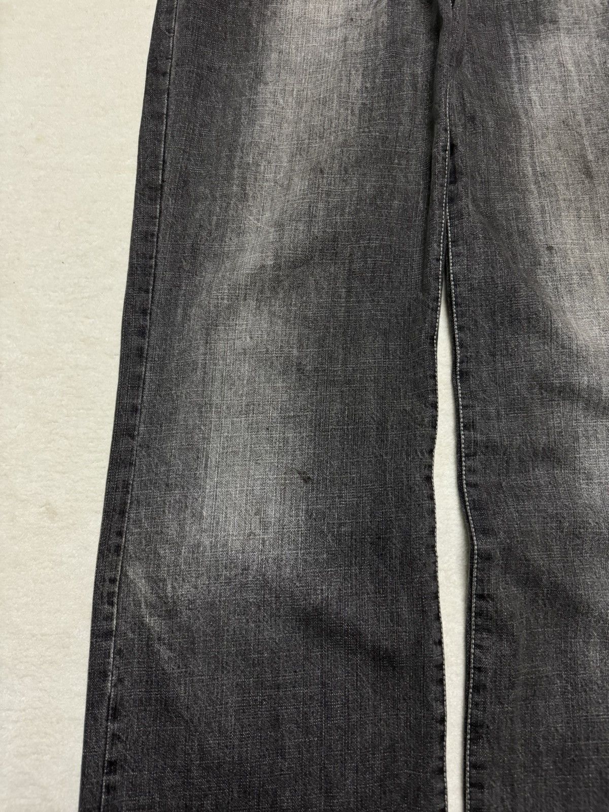 Japanese Brand VINTAGE 2000s BROGUE HOMME BAGGY JNCO FUBU HIPHOP STYLE Size US 32 / EU 48 - 4 Thumbnail