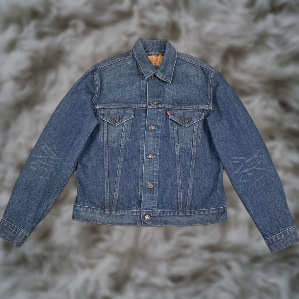 Levi's Mens Vintage Levis Engineered 70511 04 Denim Trucker Jacket