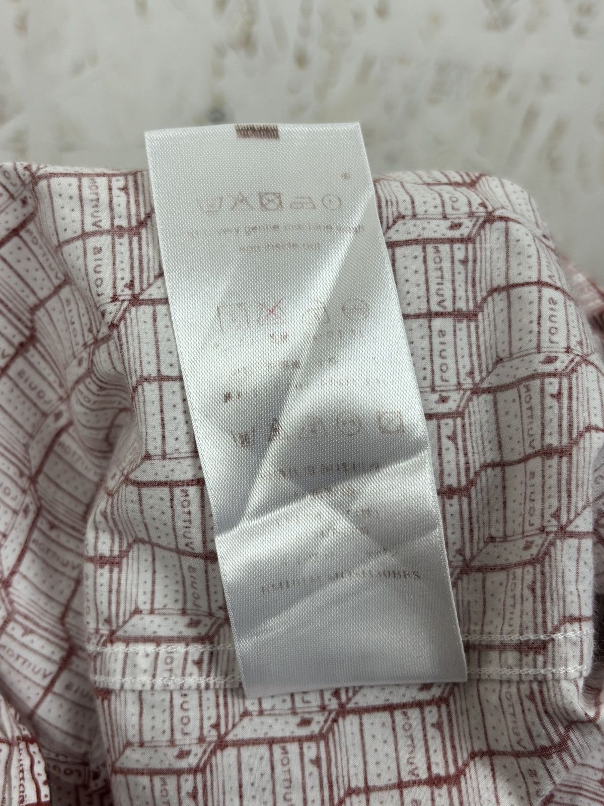 Louis Vuitton Louis Vuitton Allover Print Button Up Short Sleeve Shirt Size US XL / EU 56 / 4 - 10 Thumbnail