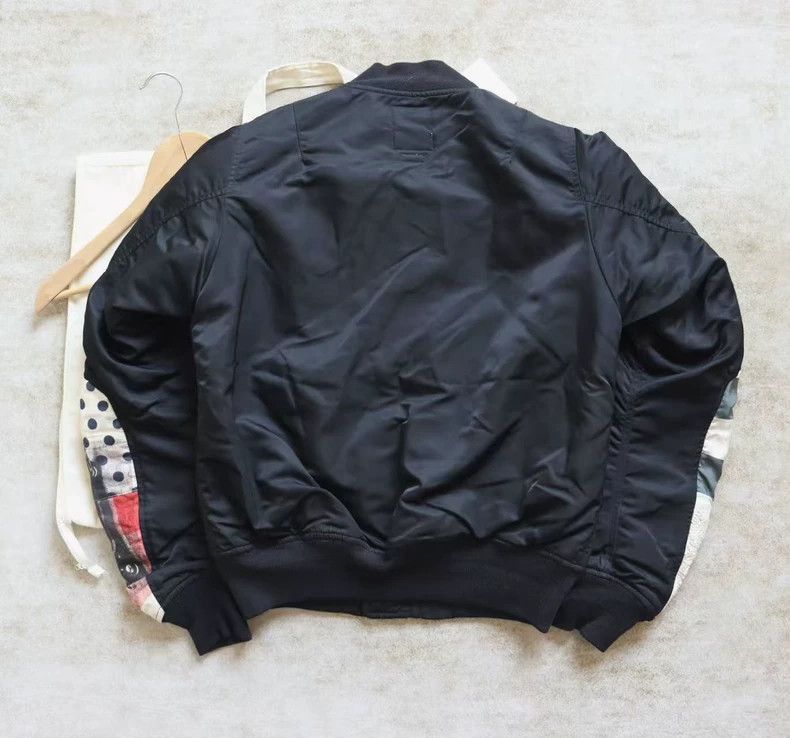 Visvim Visvim Visvim Thorson Jkt Collage MA1 Black Jacket-2506 Size US S / EU 44-46 / 1 - 7 Thumbnail