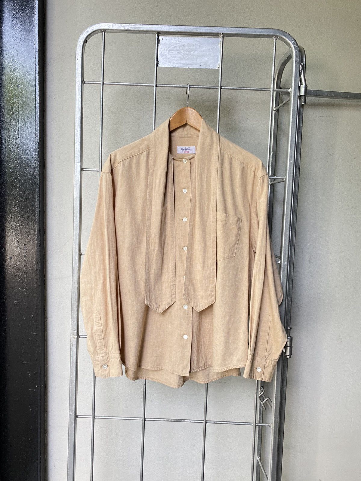 Kenzo KENZO vintage pussy bow shirt Size M / US 6-8 / IT 42-44 - 1 Thumbnail