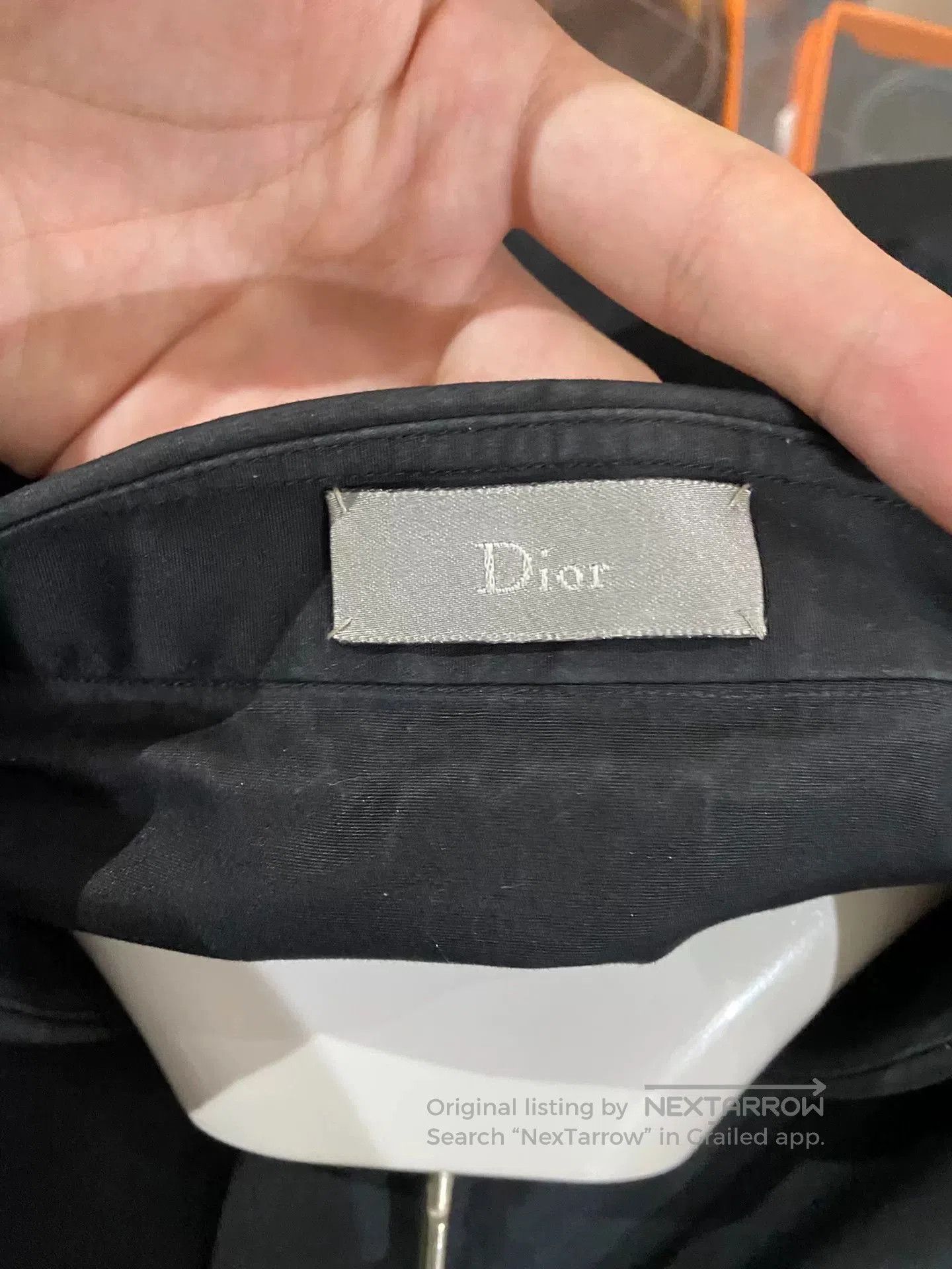Dior Dior Men's Black Long Sleeve Shirt. Size US L / EU 52-54 / 3 - 5 Thumbnail