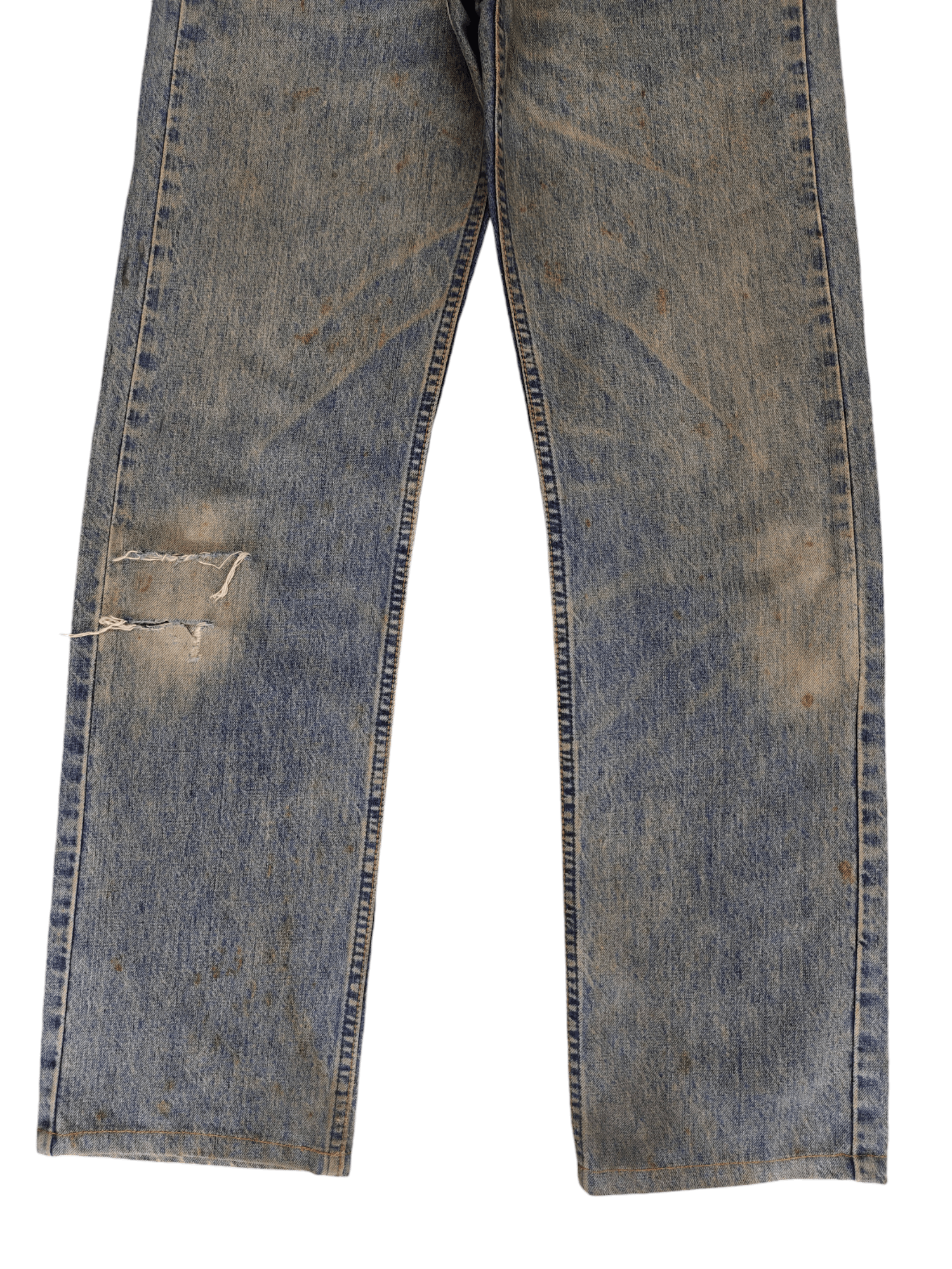 Levi's Vintage Levis 501 Clawmark Distress Faded Rusty Denim Jeans Size US 30 / EU 46 - 5 Thumbnail