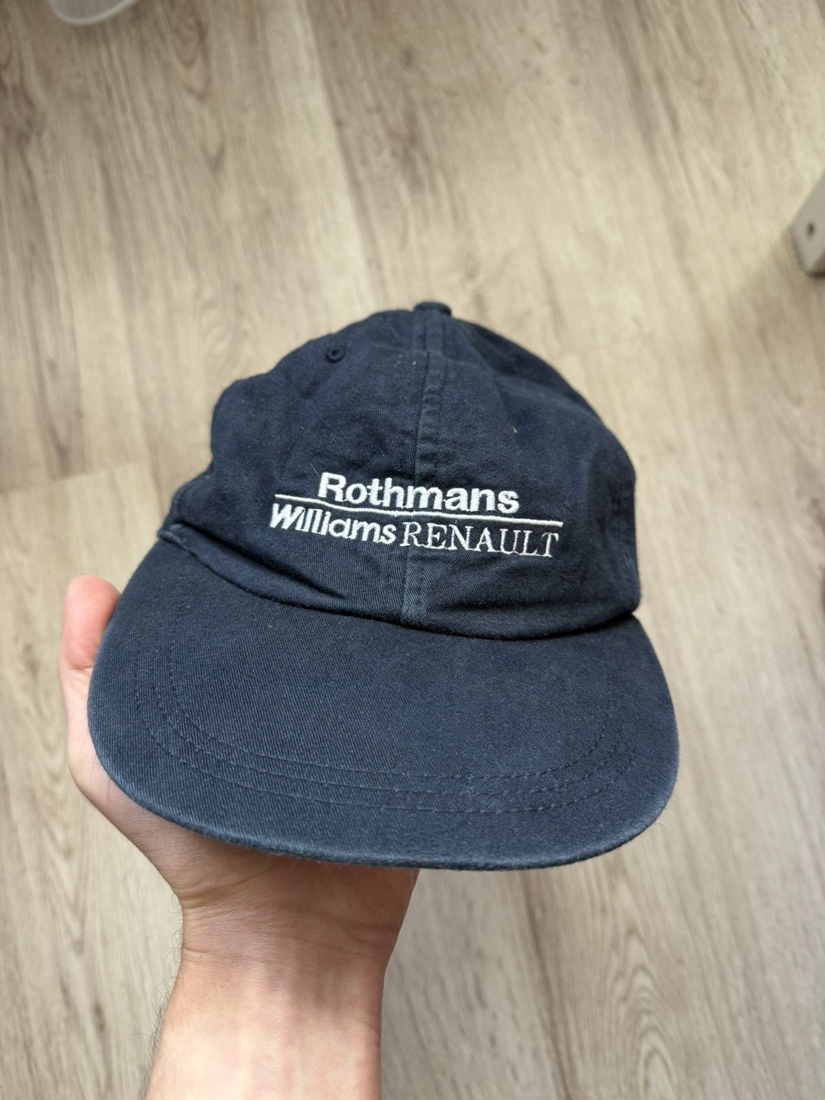Other Vintage Williams Renault F1 Rothmans Cap Navy Embroidered Size ONE SIZE - 1 Thumbnail