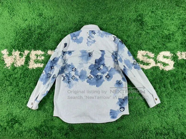 Louis Vuitton Louis Vuitton Denim Jacket Shirt. Size US XL / EU 56 / 4 - 2 Thumbnail