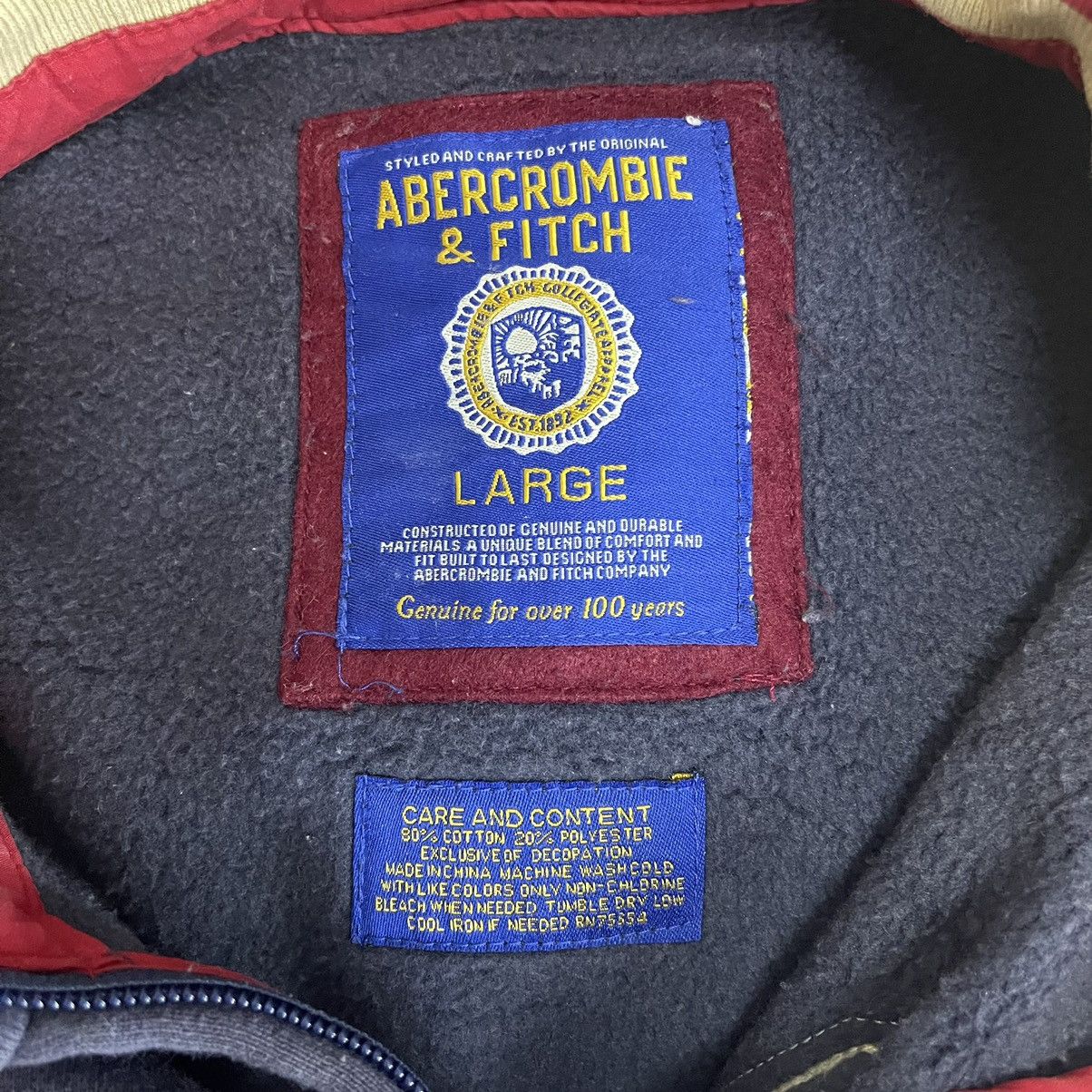 Abercrombie & Fitch Abercrombie Big Logo Embroidred Fullzip Sweater Size M Size US L / EU 52-54 / 3 - 9 Thumbnail