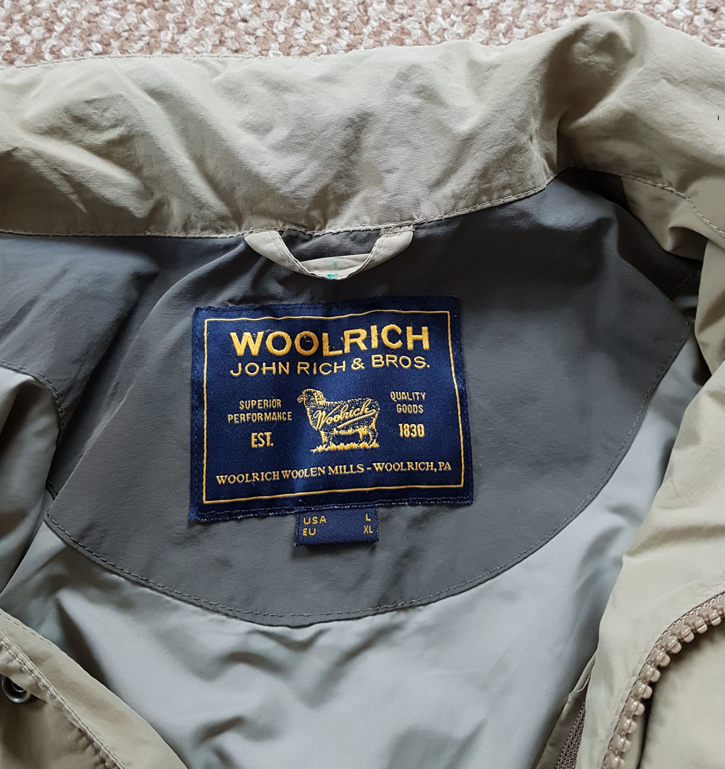 Woolrich Woolen Mills Woolrich Nylon Vest Jacket sz L Size US L / EU 52-54 / 3 - 9 Thumbnail
