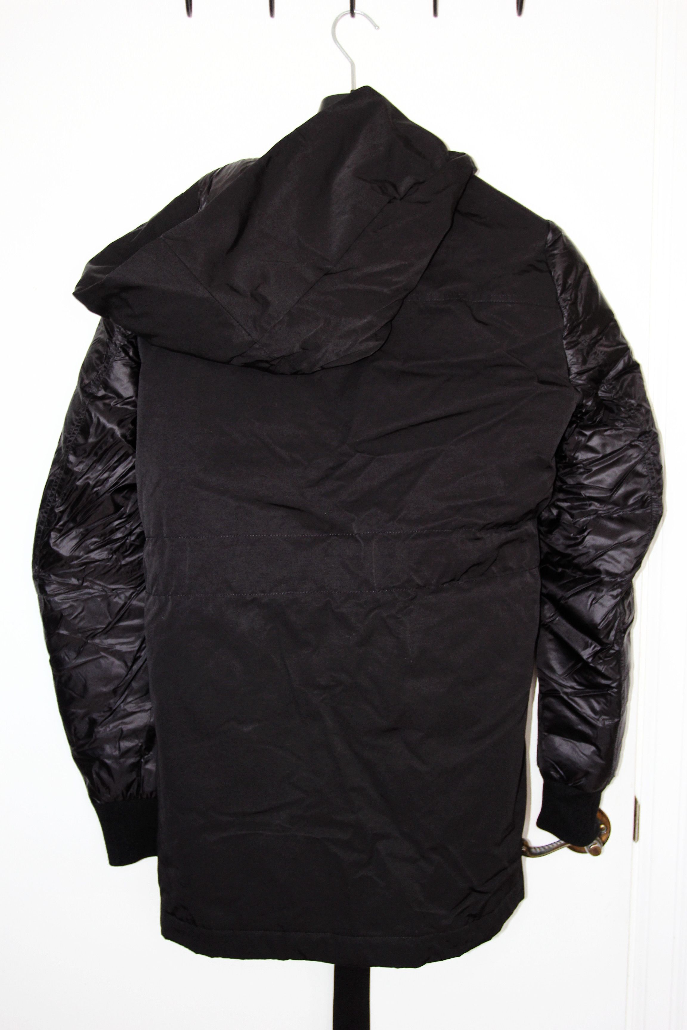 Rick Owens AW13 RICK OWENS "PLINTH" GOOSE DOWN HOODED COAT 52 Size US M / EU 48-50 / 2 - 3 Thumbnail