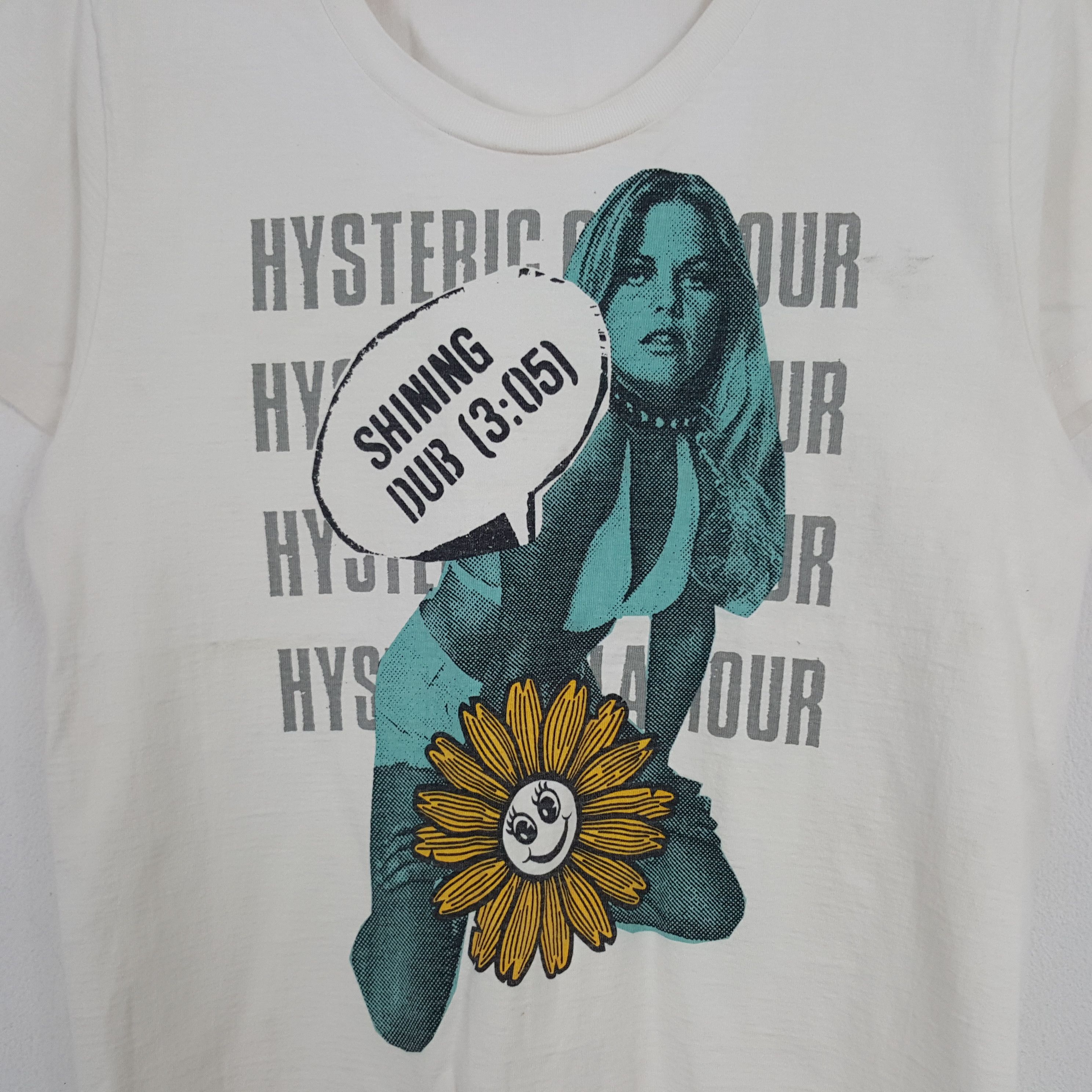 Hysteric Glamour × Japanese Brand × Vintage Vintage Hysteric Glamour Wataru Komachi Japan Brand Tshirt Size US M / EU 48-50 / 2 - 2 Thumbnail