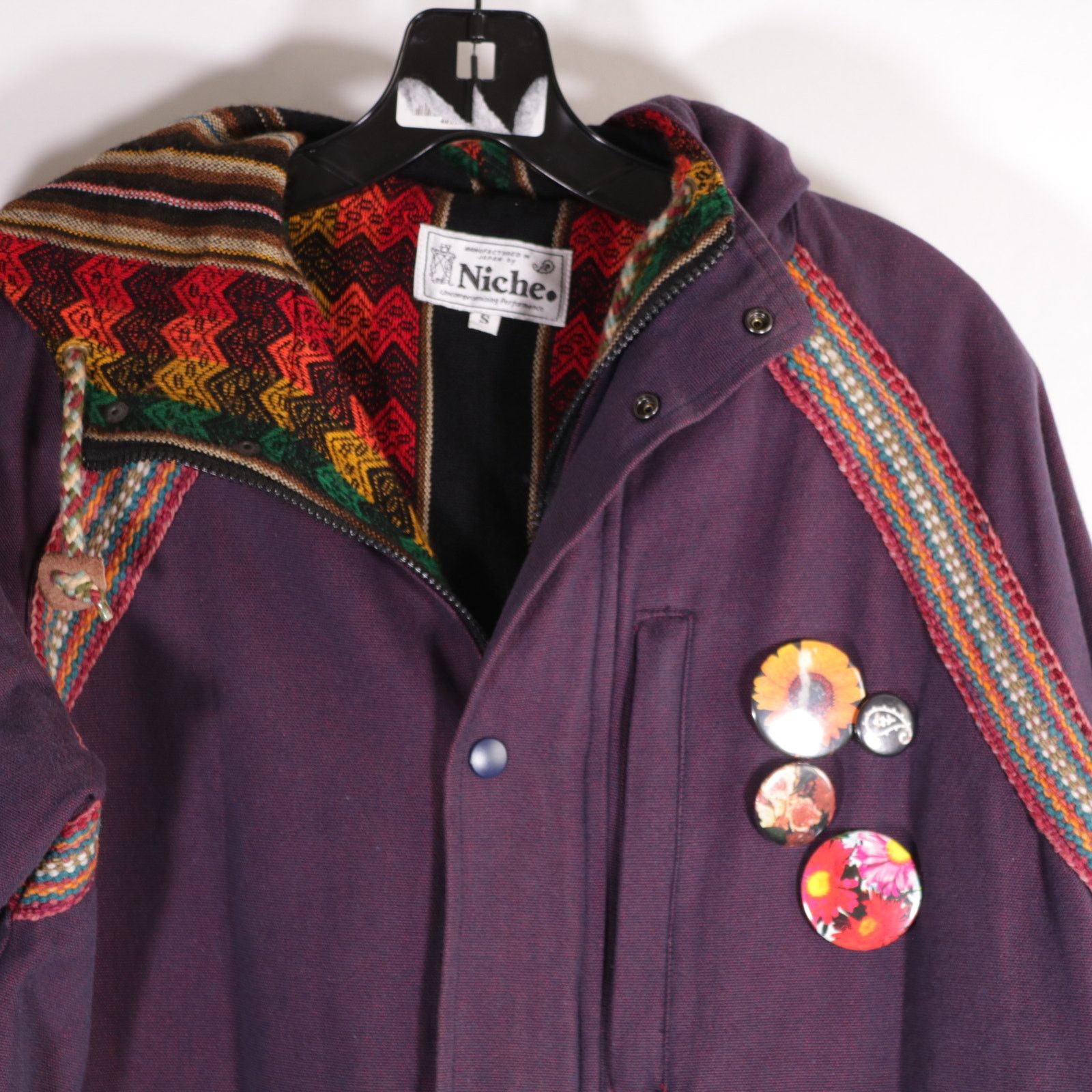Niche Niche Japan Hooded Field Jacket with Pins Small Size US S / EU 44-46 / 1 - 2 Thumbnail