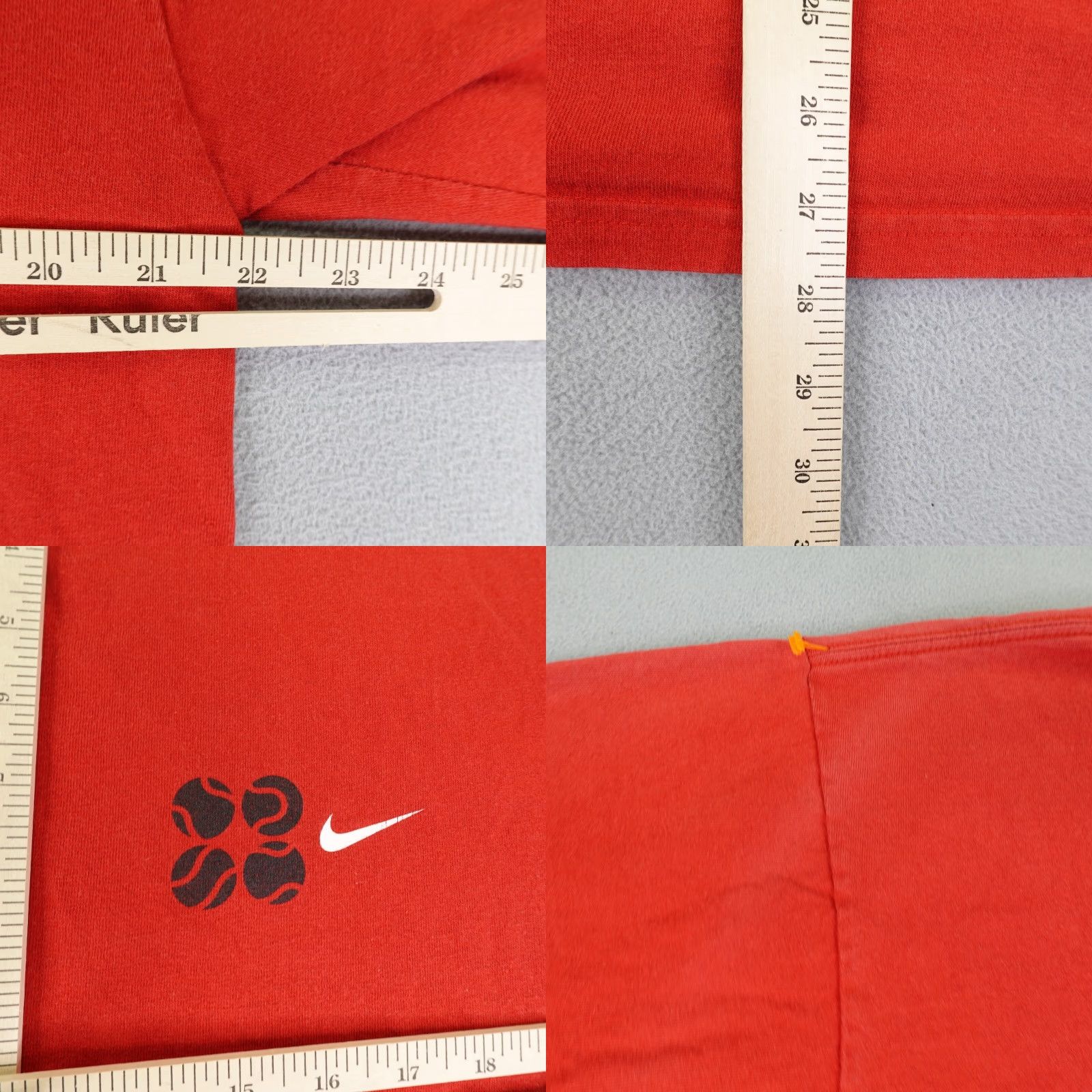 Nike VINTAGE Nike Shirt Mens Large Tennis Spell Out Athletic Workout Gym Sports Y2K ^ Size US L / EU 52-54 / 3 - 8 Thumbnail