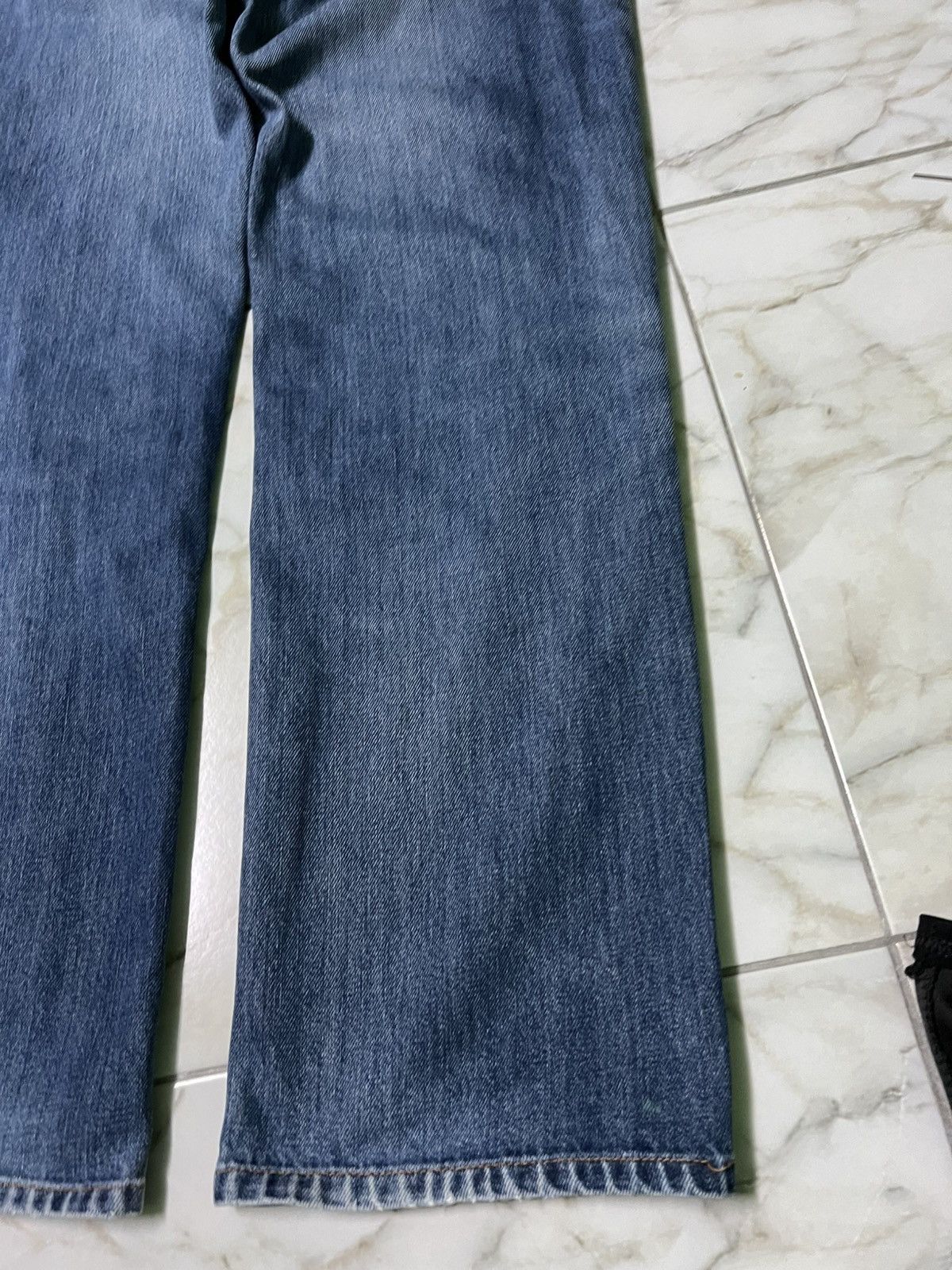 If Six Was Nine × Japanese Brand 💥BAGGY💥VINTAGE 90’s GL HEART DISTRESSED JEAN Size US 31 - 9 Thumbnail