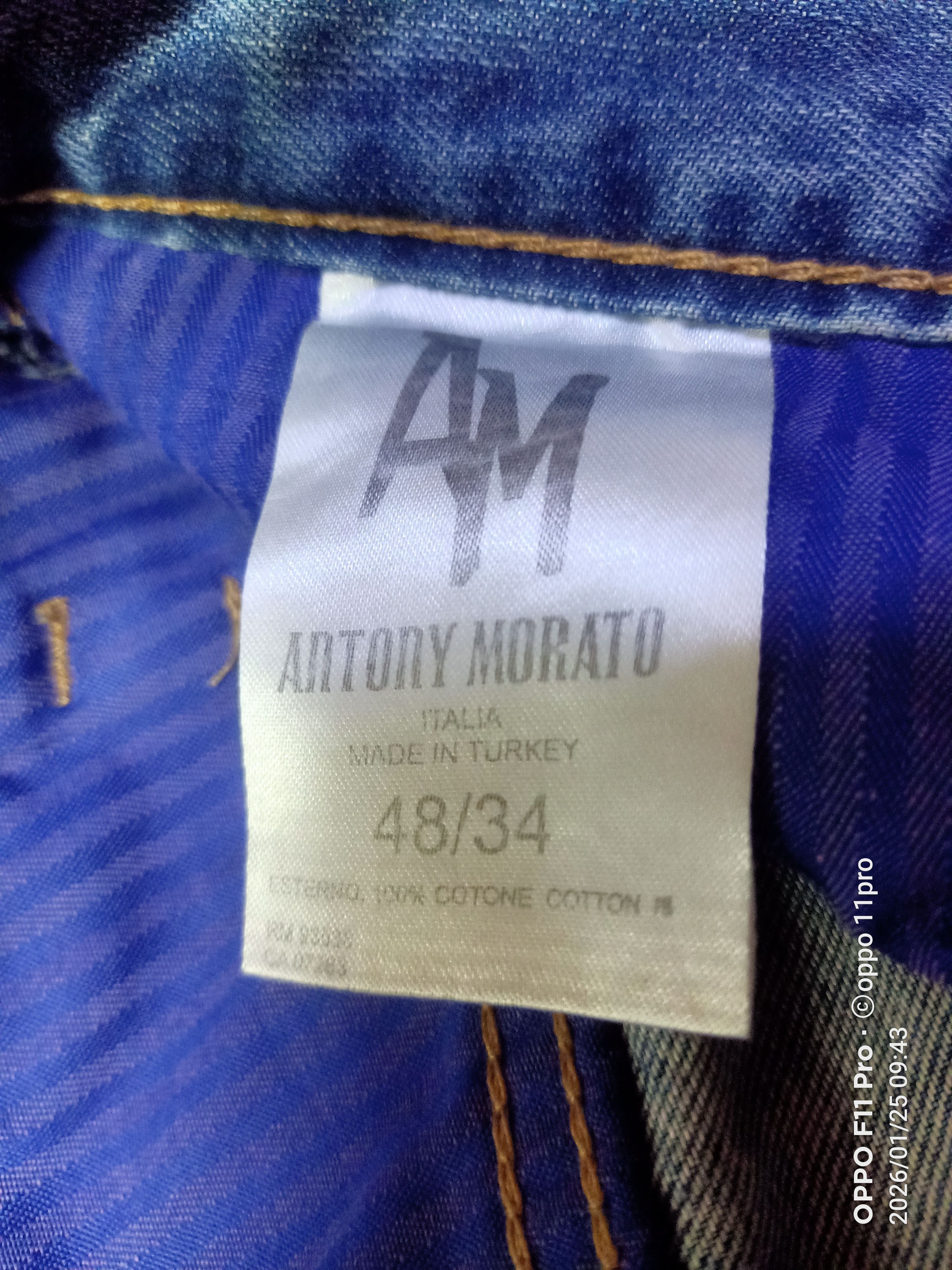 Antony Morato Antony Morato Distressdenim SlimFit Men Size US 38 / EU 54 - 8 Thumbnail