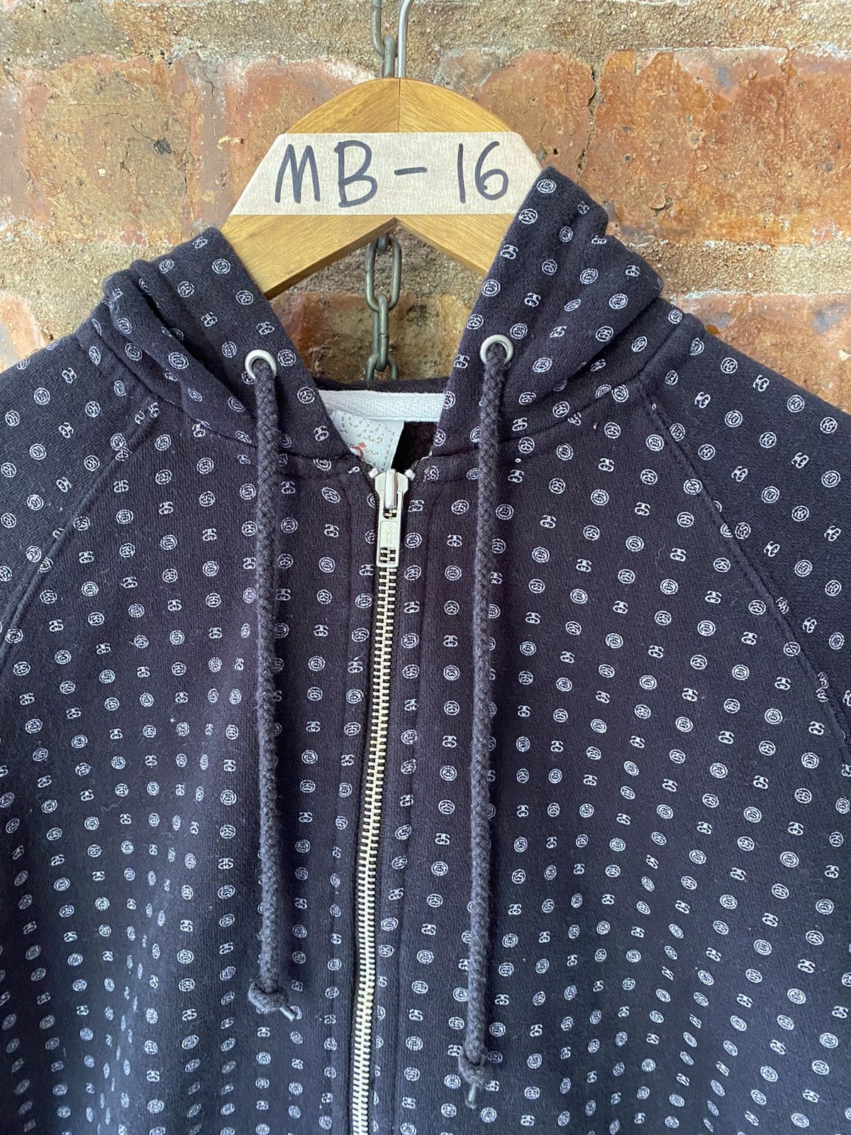 Stussy 2000s Stussy Japan full print hoodie Size S / US 4 / IT 40 - 5 Thumbnail